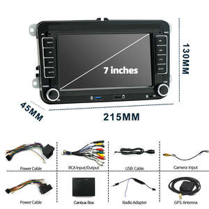 Rádio Automotivo DIBOEV Android Auto DVD Carplay para Volkswagen VW Passat B6 B7 CC Tiguan Touran <span class=keywords><strong>GOLF</strong></span> POLO Multimídia 4G <span class=keywords><strong>GPS</strong></span> - Product Image 3