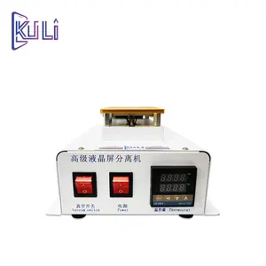 KULI 7 inch mobile phone LCD frame separator machine repair tablet phone touch lcd screen front glass devices complete tool kit