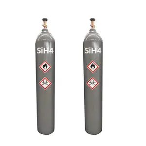 Fabricant Cylindre Silane Liquide Haute Pureté SiH4 Gaz 99.9999% Chinois SiH4