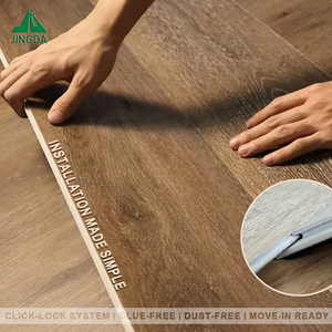 Sous-couche IXPE pour revêtement de sol en <span class=keywords><strong>vinyle</strong></span> SPC 7 mm, pose libre, bureau, couche d'usure imperméable 0,5 mm, certifié Greenguard, ODM professionnel - Product Image 1