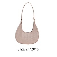 Nouveau Sac à Main Femme Coréen Twinkle, Sac Bandoulière, Sac d'Épaule Décontracté en Feutre et Sac Pochette Sous le Bras pour Femme Unique