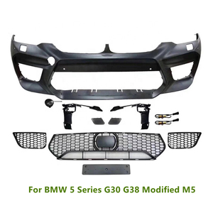 Cho BMW 5 Series G30 G38 Sửa Đổi <span class=keywords><strong>M5</strong></span> Phía Trước <span class=keywords><strong>Bumper</strong></span> Với Nướng Cho BMW Cơ Thể Kit Xe Bội Thu 2018-2020 - Product Image 3