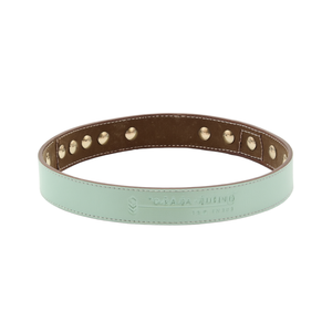 Collar de Cuero para Perro UFBemo, Piel de Vaca, Hebilla Ajustable, Decoración con Remaches, Elegante, Moderno, Clásico, Duradero, Lavable - Product Image 1