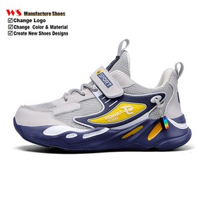Weshine Custom Wholesale Sport Sneakers for Active Kids Breathable Design Kids' Active Shoes