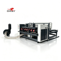 Machine à découper et à rainurer à lame fine pour carton ondulé, équipement de fabrication de boîtes en carton