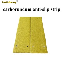 Plaques antidérapantes en carborundum pour marches d'escalier en aluminium, rampes de voiture en FRP et béton, plaques antidérapantes en carborundum L
