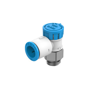   วาล์วควบคุมลมแบบทางเดียว Vfoe-Le-T-G14-Q10 8068730 ขนาด 1/4 นิ้ว สำหรับการควบคุมการปรับระดับลมและการตรวจสอบ - Product Image 1