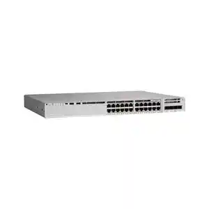 C9200L-24T-4X-A sakelar jaringan Ethernet Uplink 9200L 24-port Data 4x10G C9200L-24T-4X-A sakelar jaringan