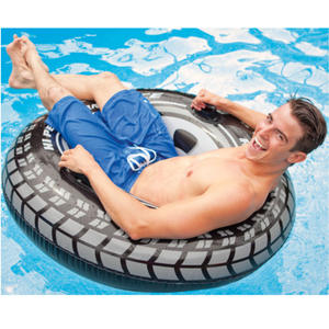 Bouée gonflable pour adultes en gros - 114 cm, siège flottant pour la natation, anneau flottant pour les activités en <span class=keywords><strong>piscine</strong></span> et à la plage - Product Image 4