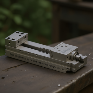 Torno de banco modular Ttake con mordaza fija y descendente de 150 mm de longitud para metalurgia - Product Image 3