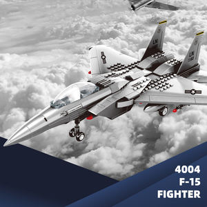 Wange 4004 <span class=keywords><strong>F</strong></span>-<span class=keywords><strong>15</strong></span> <span class=keywords><strong>Eagle</strong></span> Fighter, Modelo de Bloques de Construcción Compatibles con Partículas Pequeñas, Ladrillos Educativos para Niños, Juego de Construcción, Juguetes - Product Image 3