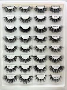 सबसे अच्छा बेच सुपर शराबी मिंक Lashes 5d थोक विक्रेता खुद के ब्रांड अतिरिक्त लंबे शानदार 20mm 25mm अशुद्ध मिंक बरौनी - Product Image 6