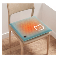Coussin de siège thermique Anjuny avec mousse à mémoire de forme à récupération lente pour une utilisation à la maison et au bureau en hiver