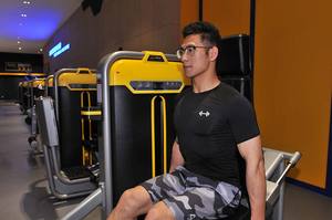 เครื่องกดขา + ลูกวัวมัลติฟังก์ชั่น,อุปกรณ์ออกกำลังกายในโรงยิมอุปกรณ์ฟิตเนส - Product Image 4