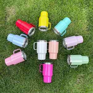 Vaso de Acero Inoxidable de Doble Pared de 3oz, Color Caramelo, para Sublimación, para Fiestas, Bodas y Eventos, para Envolturas UV DTF - Product Image 1