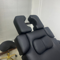 Moderne Luxus-Wimpernliege in Pink, Multifunktionale Schönheitsliege, Krankenhausliege, 3/4-Motorige Elektrische Gesichts-Spa-Massageliege