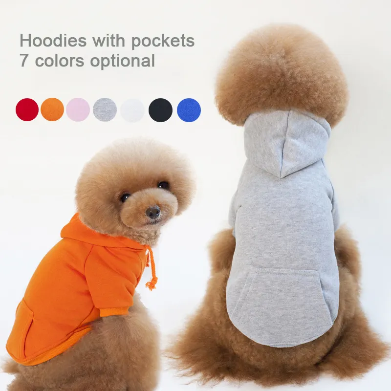 2020 Venda quente aceitar a Roupa Do Cão roupas Para Teddy Bulldogs OEMPet 7 Cor Cão Moda Pet Roupas de Algodão