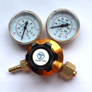 Yüksek standart fabrika fiyat alüminyum paslanmaz çelik meşale kesme saf oksijen gaz regülatörü kaynak regülatörü - Product Image 2