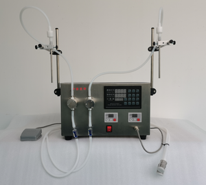 Máquina de llenado de detergente líquido semiautomático Tipo de mesa Máquina de llenado de suero de jarabe Desinfectante Agua Aceite Relleno de escritorio - Product Image 5