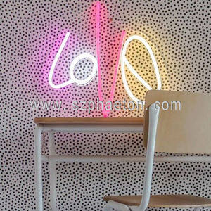 Letrero de Neón LED con Palabras a <span class=keywords><strong>Precio</strong></span> Económico al por Mayor, Letrero de Neón con la Palabra 'Love' para Decoración de Bodas, Eventos y Suministros para Bodas - Product Image 2