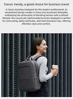 Mochila Impermeable con Revestimiento de Película, Estilo Retro 2026, para Computadora Portátil, Informal y de Negocios, Gran Capacidad, Combinable con Todo
