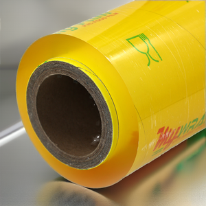 Film alimentaire anti-buée en PVC, rouleau géant, film étirable, emballage alimentaire de 50cm pour gâteau, gelée, sucre, biscuits, lait - Product Image 1