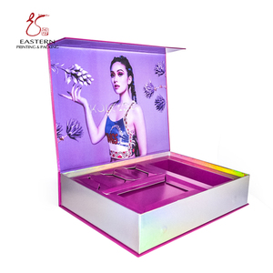 Hộp Quà Tặng Từ Tính Laser Sáng Bóng Tinh Tế Hộp Giấy Đựng Trang Sức Vòng Tay Son Bóng Lông Mi Có Logo Tùy Chỉnh - Product Image 5