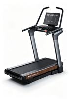 Tapis roulant motorisé avec fonction de levage pour utilisation en salle de sport, capacité de charge de 130 kg, exercices cardiovasculaires