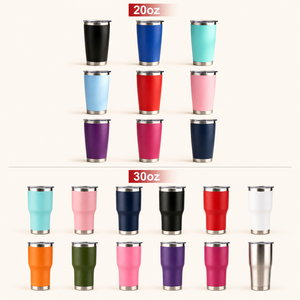 Wholesale Modern Eco-Friendly 20oz 30oz Powder Coated Stainless Steel Double Wall Insulated Vacuum Cup Coffee Tumblers Travel - Product Image 5