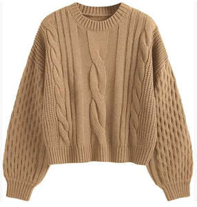 Maglione <span class=keywords><strong>donna</strong></span> personalizzato manica lunga Jacquard maglieria da <span class=keywords><strong>donna</strong></span> Pullover vestiti in <span class=keywords><strong>maglia</strong></span> invernale maglione lavorato a <span class=keywords><strong>maglia</strong></span> <span class=keywords><strong>donna</strong></span> - Product Image 2