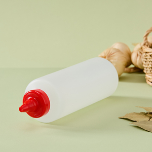 Bouteilles de sauce en plastique à bec verseur, avec bouchon supérieur, pour gâteaux, 250 ml, 360 ml, 500 ml, personnalisables en couleur et en logo - Product Image 5