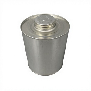 Colle PVC adhésive mate Jinko GCP en boîte métallique avec couvercle à vis et applicateur en coton ou en crin de cheval - Product Image 6