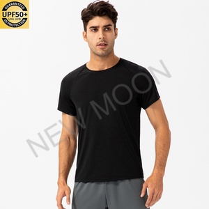 Customized Fashion Design Short Sleeve Men's Running Quick Drying Sun protection Sports Running T-<b>shirt</b> Gym Slow <b>Walk</b> - Product Image 5