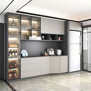 Muebles de Salón Aimsp, Muebles Modernos de Madera Maciza para el Hogar, Juego de Muebles de Comedor, Aparador, Mesa de Centro - Product Image 2