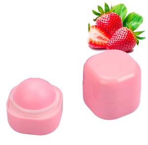 7 Flavors Strawberry <b>Lip</b> Balm Natural Long Lasting Soften <b>Lips</b> Smooths <b>Lip</b> Line Deep Repairing Moisturizing Round Ball <b>Lip</b> Balm - Product Image 3