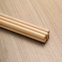 Hickory-Holz Drumsticks 5B für Rock Jazz Übung und Aufführung Holzspitzen-Perkussionsstöcke Langlebiges Schlagzeug-Zubehör