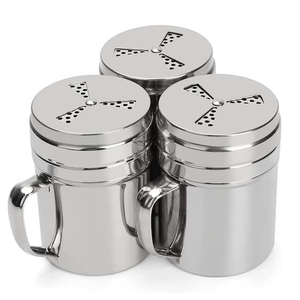 Vente en gros de produits de qualité supérieure Porte-épices <span class=keywords><strong>coulissant</strong></span> Sucrier en poudre avec couvercle Récipients d'assaisonnement - Product Image 1