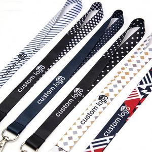 Custom Design Creative Retractable <b>Polyester</b> <b>Lanyard</b> Cartoon Work Badge Chest Card Access Control Card Sleeve Hanging Neck Rope - Product Image 3