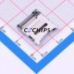 TF-1307-18 <b>SD</b> <b>Card</b> / Memory <b>Card</b> Connector SMD Connector Flip Cover Type MicroSD <b>Card</b> (TF <b>Card</b>) <b>Card</b> <b>Holder</b> 1.8mm - Product Image 1