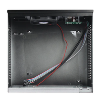 Chasis de Servidor Mini ITX de 2U para Montaje en Rack, Chasis Industrial de 2U, Carcasa para Disco Duro de 2.5 Pulgadas, Chasis de Servidor de Chapa Metálica