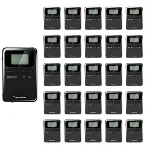 ระบบไกด์นำเที่ยวไร้สาย Yingmi Compact ระยะ 200 ม. ระดับการกันน้ำ IPX-1 ตอบรับอัตโนมัติ รับประกันตลอดอายุการใช้งาน สำหรับงานขนาดใหญ่ - Product Image 1