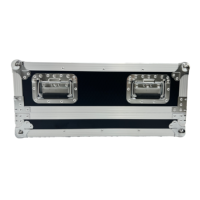 Boîtier de transport robuste pour console de mixage numérique DJ, fabriqué par OEM, empilable, avec couvercles antichoc supérieur et inférieur pour Wing