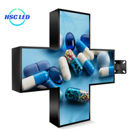 P6 Apotheken-Grünes-Kreuz LED-Anzeige P4 P5 P6 P8 P10 Grünes Apotheken-Schild LED DIP SMD