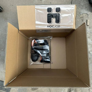 价格便宜基本黑色防水压花PU真皮男士工业安全鞋Scarpe anginfortunistiche Uomo - Product Image 6