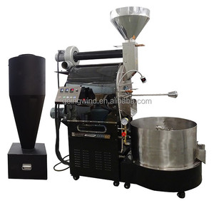 เครื่องคั่วกาแฟอัตโนมัติขนาด 1 กก. เครื่องคั่วกาแฟขนาดเล็กแบบใช้แก๊สในครัวเรือน ความจุ 1 กก. พร้อมระบบลมร้อนสำหรับคั่วเมล็ดกาแฟ มีจำหน่าย - Product Image 4