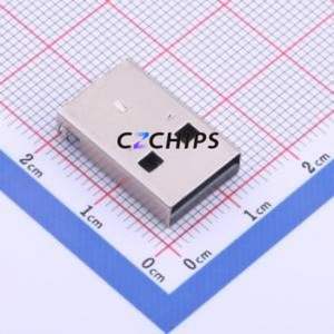 917-P81A202ED60200 USB Connector Through hole Component (THT) Connector Type-A USB 2.0 Male Sink Board - Product Image 1