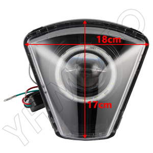 Faro Delantero YHMOTO Angel Eyes para GASGAS 2024 EC EW ES 250 300 500, Piezas de Motocicleta, Faro Moto - Product Image 6