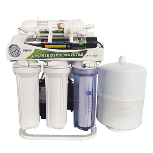 Purificador de agua de ósmosis inversa UV RO de agua potable de encimera doméstica con tanque - Product Image 1