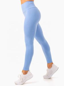 High Waisted Workout Fitness Gym <b>Legging</b> Wear Clothes Yoga Pants <b>Leggings</b> for High V Waisted Nude Feel with Pockets - Product Image 5
