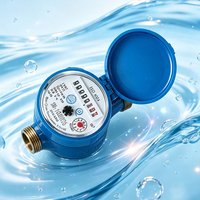 Compteur d'eau à jet unique DN15, hermétique, à cadran sec, antimagnétique, pour la mesure de l'eau domestique